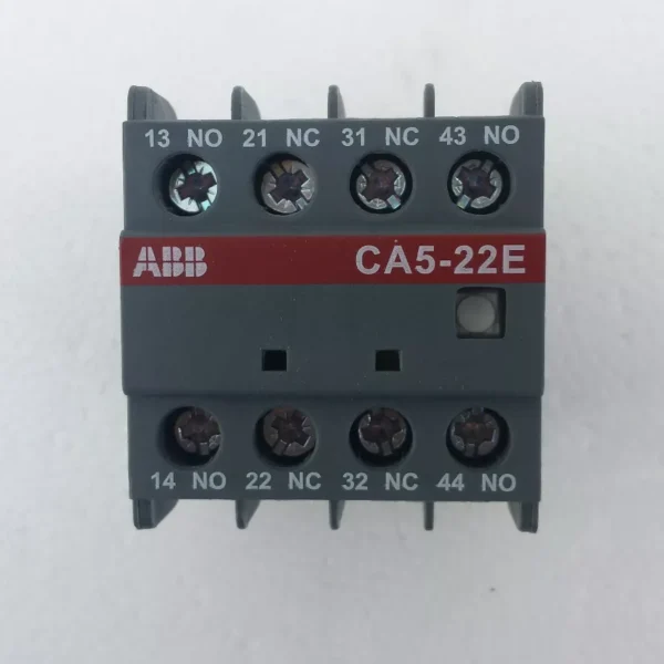ABB CA5-22E Auxiliary Contact Block - 2 NO, 2 NC