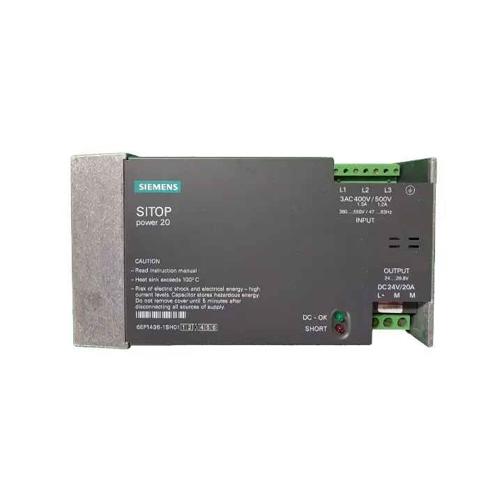SIEMENS 6EP1436-1SH01 POWER SUPPLY MODULE