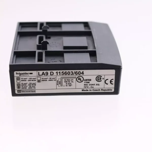 Schneider /Telemecanique La9 D 115603/604 Terminal Block
